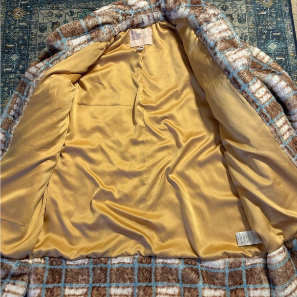 💎RARE💎🆕ANTHROPOLOGIE Brand HUTCH, Faux Fur Shacket, Size Medium - Picture 8 of 11
